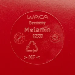 Bakke • Melamin • Rød