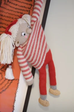 Bamse • Strikket • Nissepige