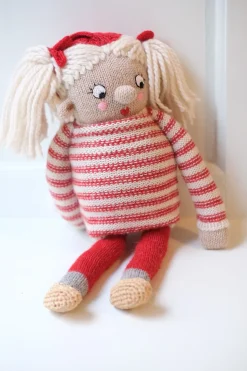 Bamse • Strikket • Nissepige