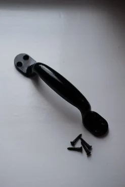 Bøjlegreb • Bakelit • 160 mm • Sort