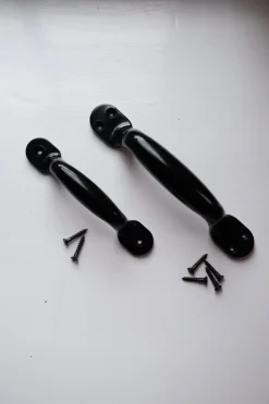 Bøjlegreb • Bakelit • 160 mm • Sort