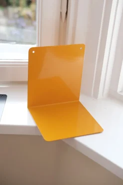 Bogstøtte • Hylde • Gul • Sendes ikke