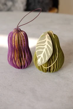 Dekoration • Papirpynt • Pære