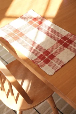 Dækkeserviet • Palmeblade • Iraca • Røde Tern