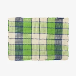 Dækkeserviet • Palmeblade • Iraca • Grønne & Blå Tern