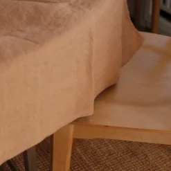 Dug • Hør • 140 x 250 cm • Noisette • Lysebrun