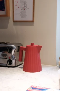 Elkedel • Plissé • Rød • 1L