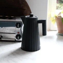 Elkedel • Plissé • Sort • 1,7 L