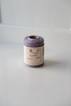 Gavebånd • Bakers Twine • 50m • Lyseblå & Lyserød