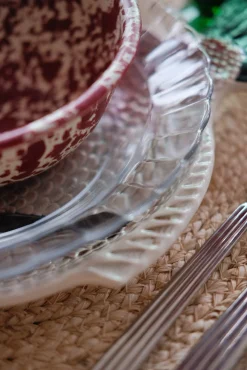 Glastallerken • Paris • Dyb • 23cm