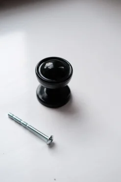 Greb • Bakelit • Ø 35 mm • Sort