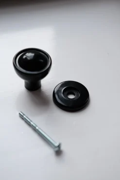 Greb • Bakelit • Ø 35 mm • Sort