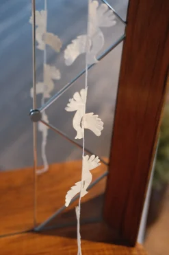 Guirlande • Fugle • Hvid