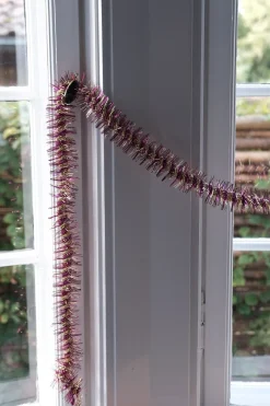 Guirlande • Lametta • 2 meter • Twist Pink & Guld