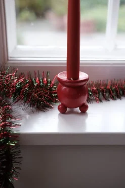 Guirlande • Lametta • 2 meter • Twist Rød & Grøn