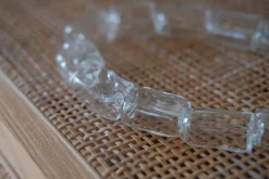 Halskæde • Mundblæst Glas • Klar