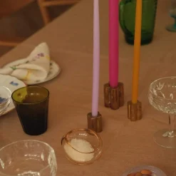 Hånddyppede lys • 45 cm • Cerise