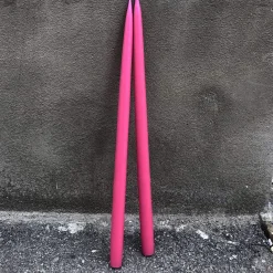 Hånddyppede lys • 45 cm • Cerise