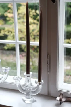 Hånddyppede lys • 45 cm • Nougat