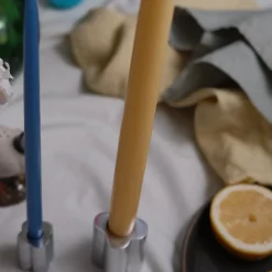 Hånddyppede lys • 45 cm • Pastel Gul