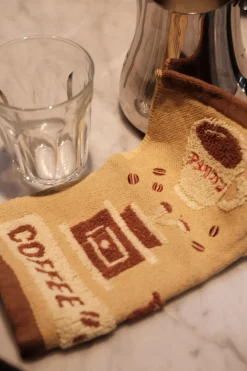 Håndklæde • 25 x 25 cm • Kaffe