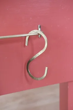 Industriel S-krog • 150mm • Messing