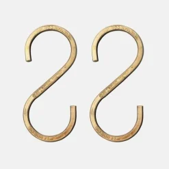 Industriel S-krog • 150mm • Messing