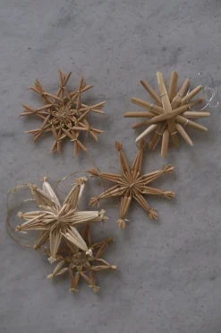 Juledekoration • Strå