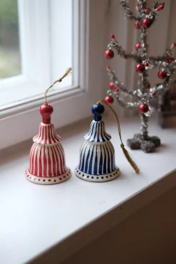 Juleklokke • Papmache • 1 stk • Assorteret