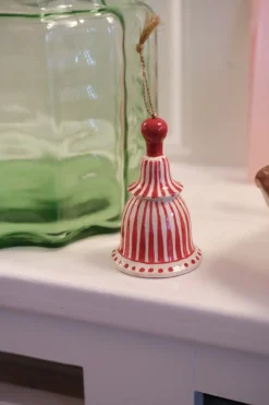 Juleklokke • Papmache • 1 stk • Assorteret