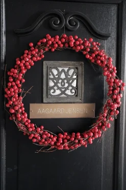 Julepynt • Dekoration • Rønnebær Krans • 45 cm