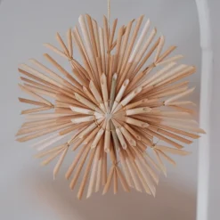 Julepynt • Dekoration • Strå • 12 stk