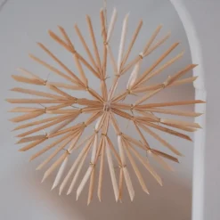 Julepynt • Dekoration • Strå • 12 stk