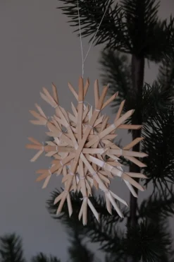 Julepynt • Dekoration • Strå • 15 cm