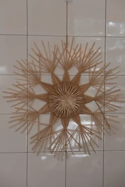 Julepynt • Dekoration • Strå • Kæmpe • Sendes Ikke