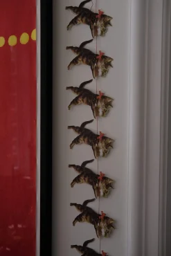 Julepynt • Guirlande • Katte