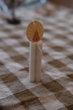 Julepynt • Papir • 3 stk • Lys