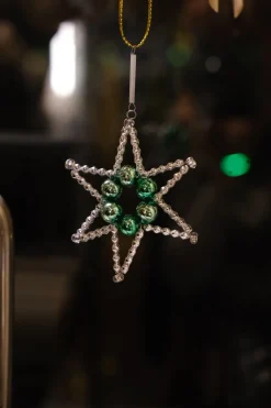 Julepynt • Perler • Stjerne • Grøn