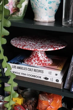 Kagefad • Emalje • Splatter Rød • UDGÅR