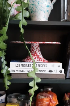 Kagefad • Emalje • Splatter Rød • UDGÅR