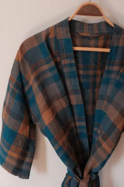 Kimono • M • Tartan Bleu Paon • Ternet