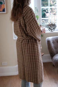 Kimono • M • Tartan Sienne Vert • Ternet