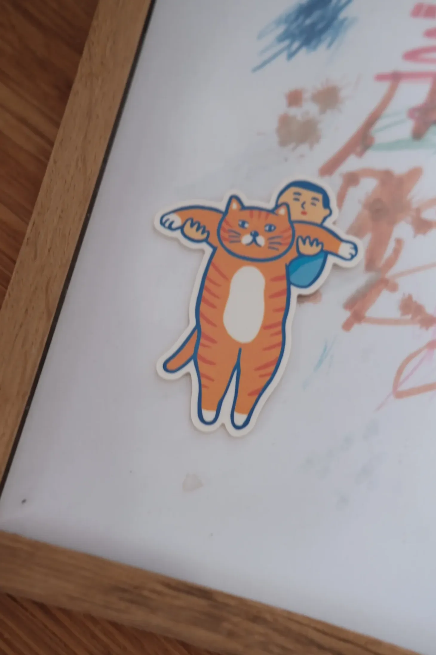 Klistermærke • 7 cm • Kat