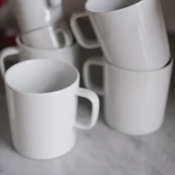 Krus • Alessi • Hvid Porcelæn