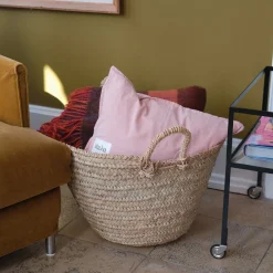 Kurv • Legetøjskurv • Flettet Palmeblade