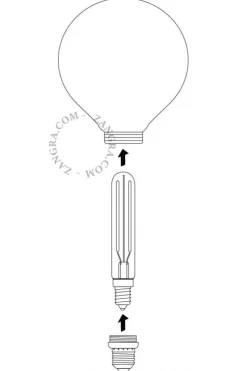 LED pære • Opal 95 • Dæmpbar