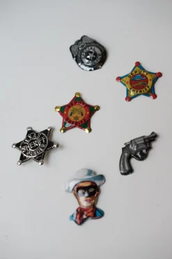 Legetøj • Pin badge • Cowboy • Assorterede