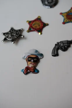 Legetøj • Pin badge • Cowboy • Assorterede