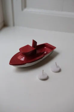 Legetøj • Sejlbåd • inkl. 5 ekstra stearinlys