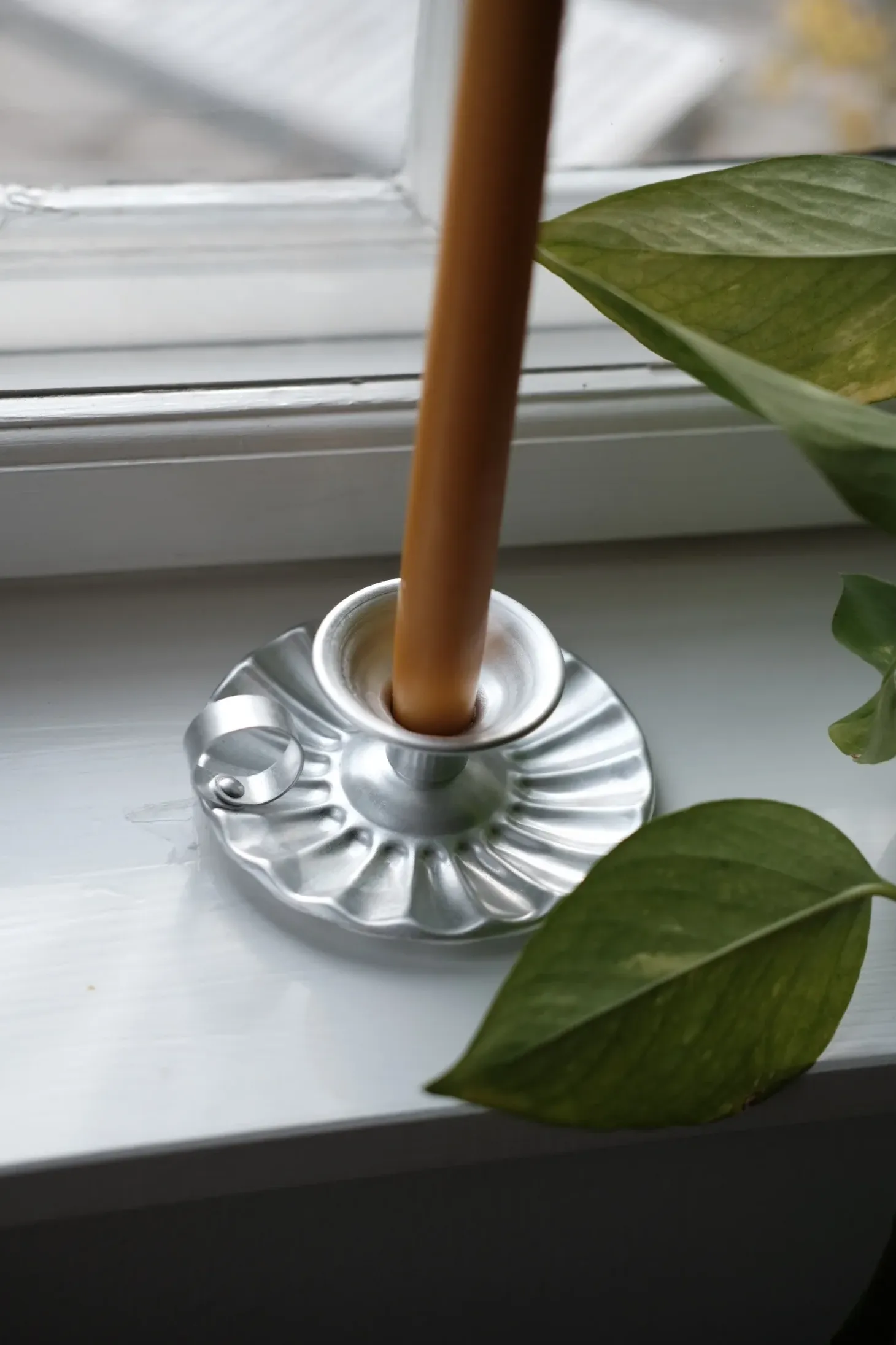 Lysestage • Aluminium • Kammerlysestage